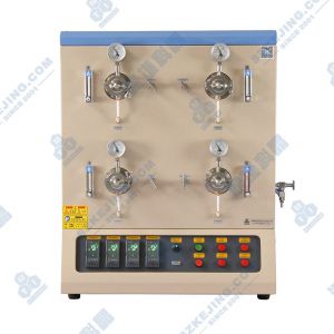 4通道管式爐（Φ50mm剛玉管，最高溫度1500℃）