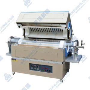 1100℃三溫區(qū)電動開啟式管式爐