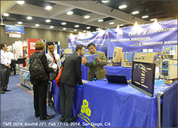 科晶聯(lián)盟-美國(guó)MTI參加美國(guó)TMS大會(huì)