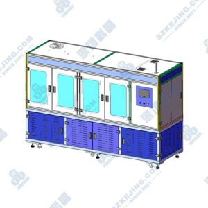 軟包電池臥式熱壓化成機